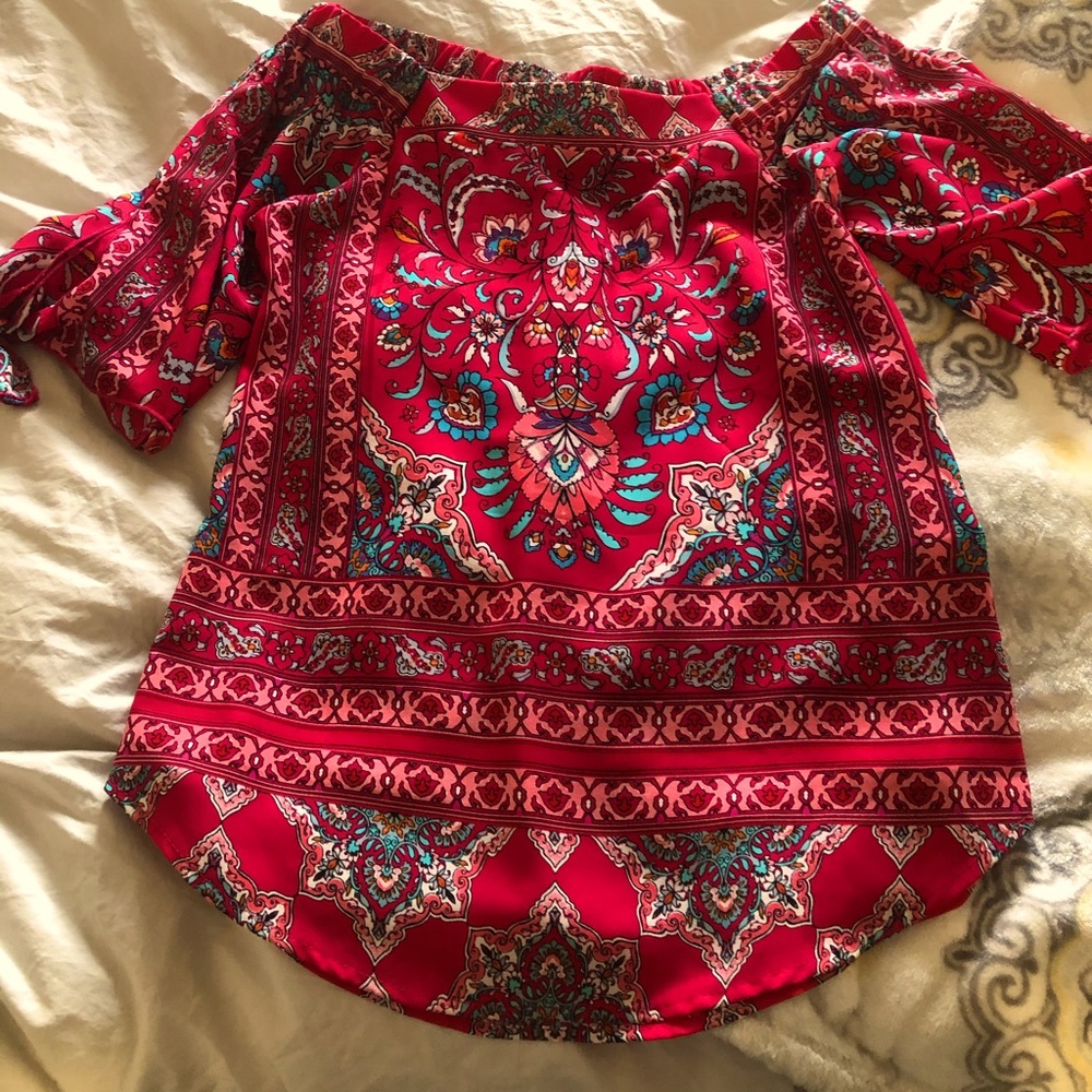 Off the shoulder top